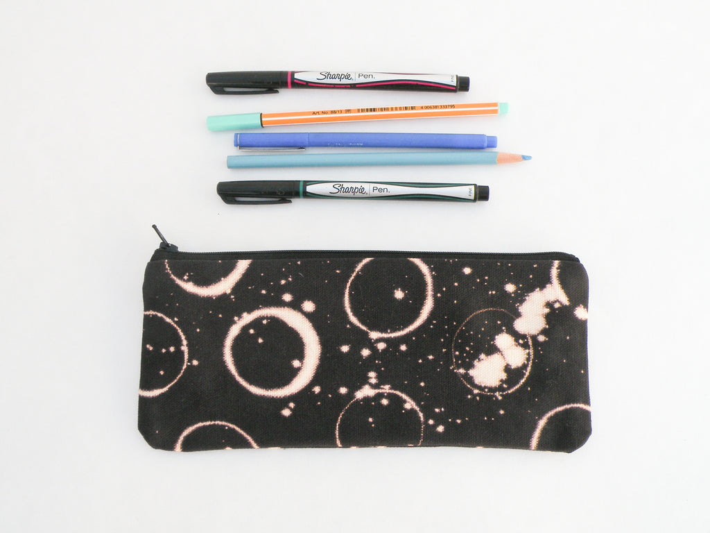 Eclipse Black Pencil Case - Starlight Bags