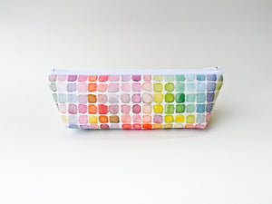 Rainbow Watercolor Pencil Case - Starlight Bags