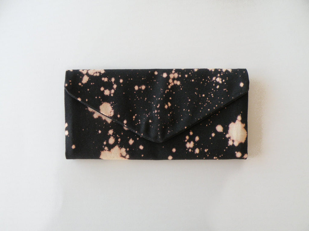 Bleach Dye Trifold Wallet - Starlight Bags