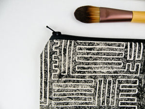 Maze Print Makeup Bag - Starlight Bags