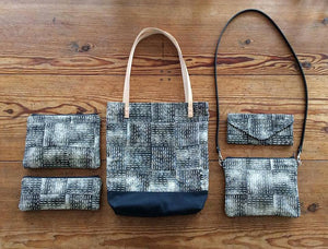 Block Stitch Tote Bag - Starlight Bags